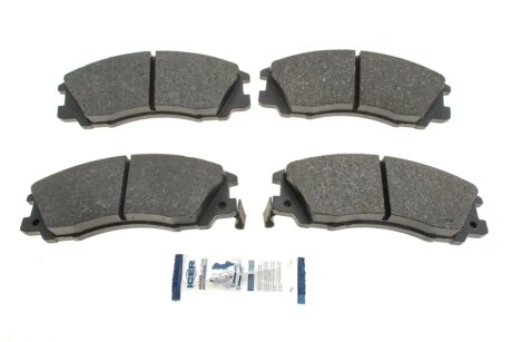 Комплект гальмівних колодок (дискових) icer 181539