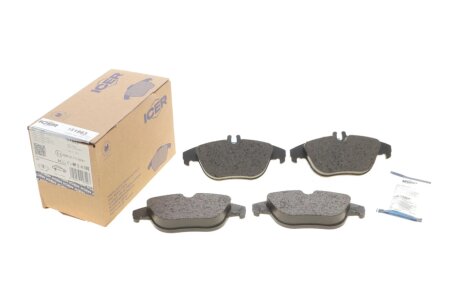 Комплект гальмівних колодок (дискових) icer 181863