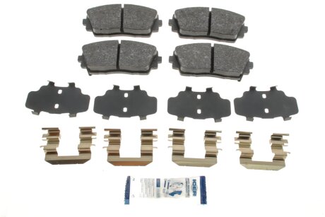 Комплект гальмівних колодок (дискових) icer 182034