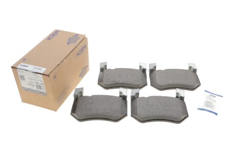 Комплект гальмівних колодок (дискових) icer 182439