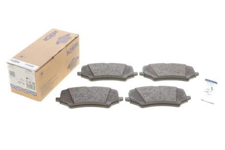 Комплект гальмівних колодок (дискових) icer 182450