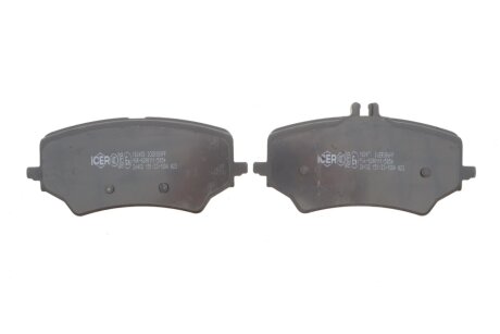 Комплект гальмівних колодок (дискових) icer 182450