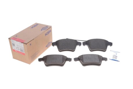 Комплект гальмівних колодок (дискових) icer LM1778071