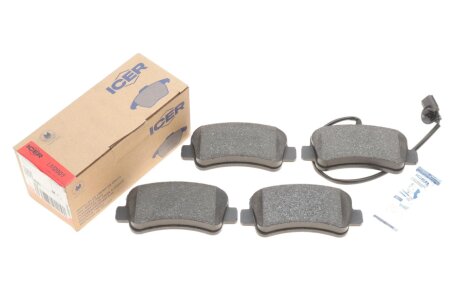 Комплект гальмівних колодок (дискових) icer LM2001