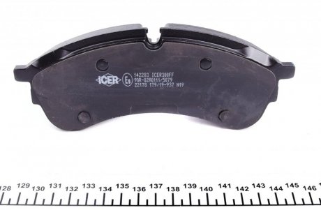 Тормозні (гальмівні) колодки icer 142283