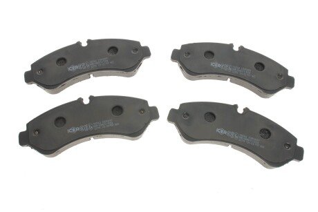 Комплект гальмівних колодок (дискових) icer 142362