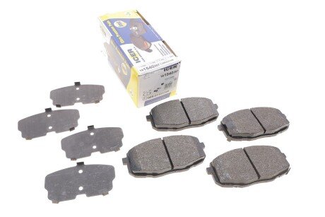 Комплект гальмівних колодок (дискових) icer 181540207