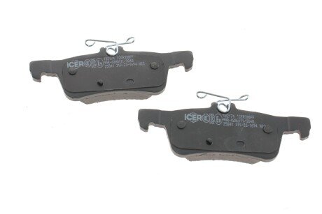 Комплект гальмівних колодок (дискових) icer 182174