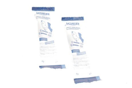 Комплект гальмівних колодок (дискових) icer 182176