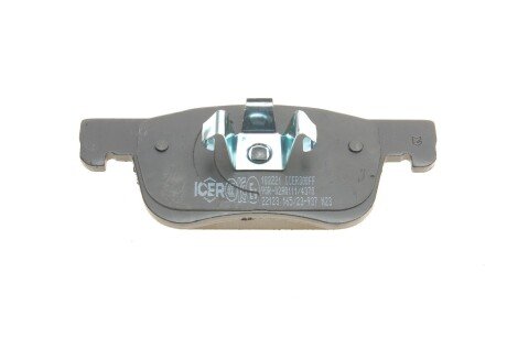 Комплект гальмівних колодок (дискових) icer 182221