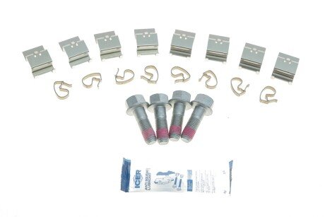 Комплект гальмівних колодок (дискових) icer 182365