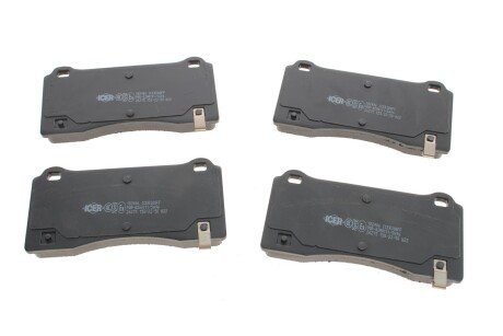Комплект гальмівних колодок (дискових) icer 182406