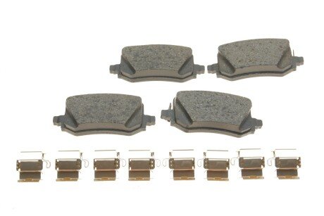 Комплект гальмівних колодок (дискових) icer 182421 на Рено Клио 3