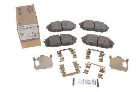 Комплект гальмівних колодок (дискових) icer 182429