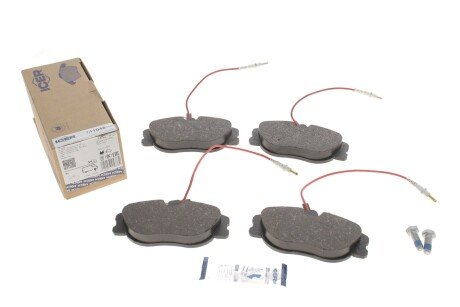 Передні тормозні (гальмівні) колодки icer 141046700