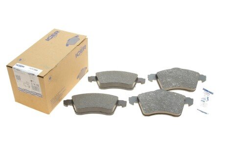 Передние тормозные колодки icer 141166