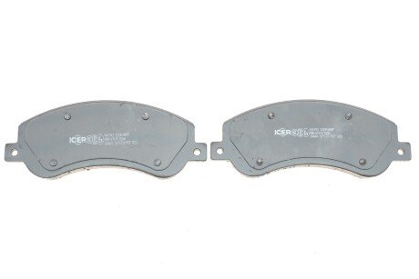 Передні тормозні (гальмівні) колодки icer 141793