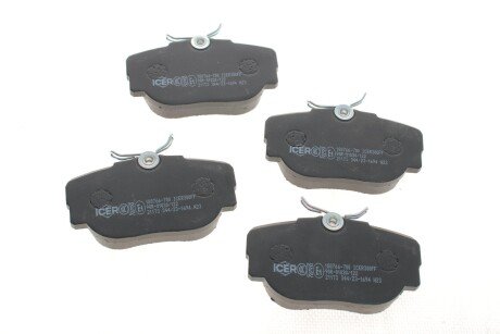 Передні тормозні (гальмівні) колодки icer 180766700
