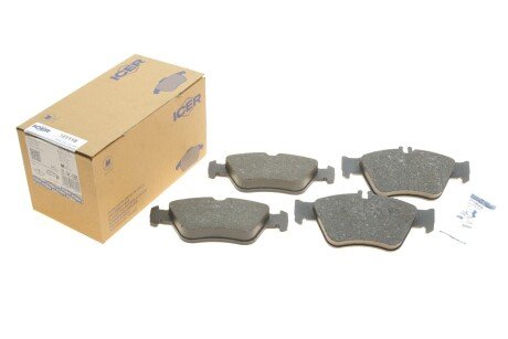 Передні тормозні (гальмівні) колодки icer 181115