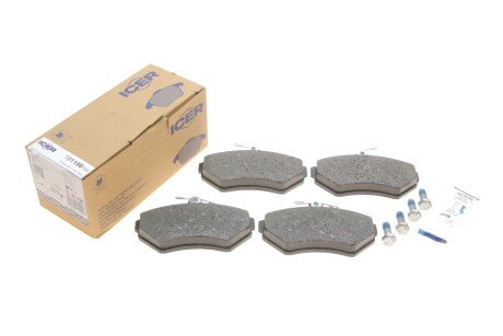 Передние тормозные колодки icer 181156700