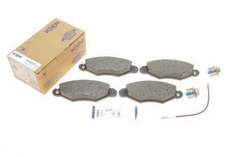 Передние тормозные колодки icer 181217203