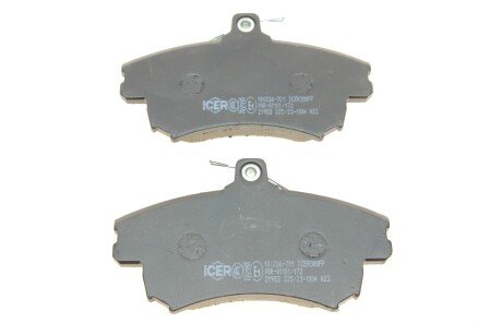 Передние тормозные колодки icer 181236701