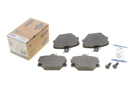 Передні тормозні (гальмівні) колодки icer 181274704