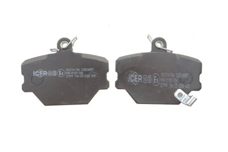 Передні тормозні (гальмівні) колодки icer 181274704