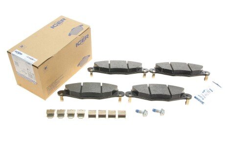 Передние тормозные колодки icer 181406701