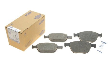 Передні тормозні (гальмівні) колодки icer 181537