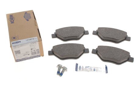 Передние тормозные колодки icer 181572701