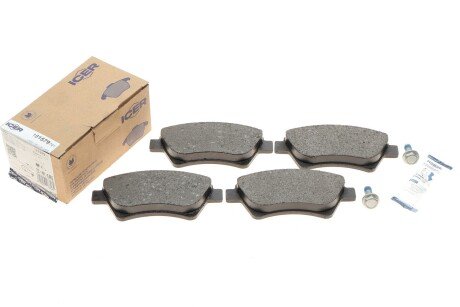 Передні тормозні (гальмівні) колодки icer 181579701