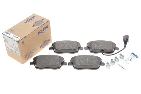 Передні тормозні (гальмівні) колодки icer 181597701