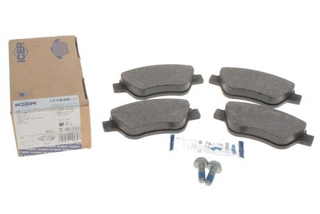 Передние тормозные колодки icer 181648701