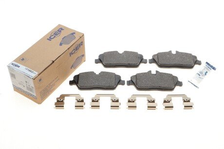 Передние тормозные колодки icer 181662200