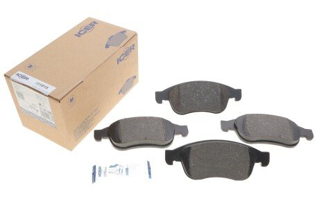 Передні тормозні (гальмівні) колодки icer 181915