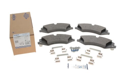 Передние тормозные колодки icer 181957203