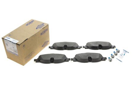 Передні тормозні (гальмівні) колодки icer 182111204