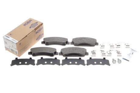 Передние тормозные колодки icer 182131067