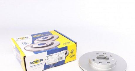 Вентильований гальмівний диск icer 78BD1440-2