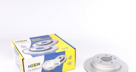 Вентилируемый тормозной диск icer 78BD19742