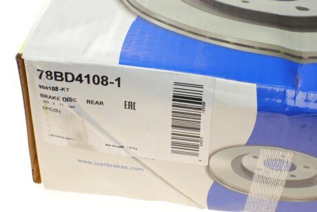 Тормозной диск icer 78BD41081