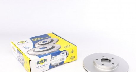 Вентильований гальмівний диск icer 78BD59802