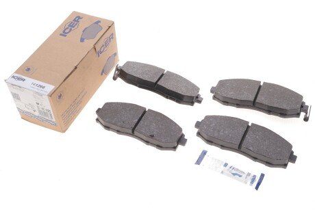 Тормозні (гальмівні) колодки icer 141266