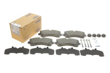 Тормозні (гальмівні) колодки icer 141785