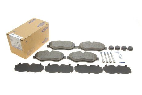 Тормозні (гальмівні) колодки icer 141786