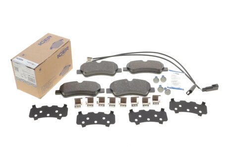 Тормозні (гальмівні) колодки icer 142116203