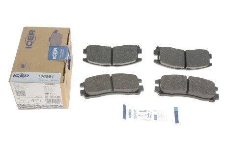 Тормозные колодки icer 180981