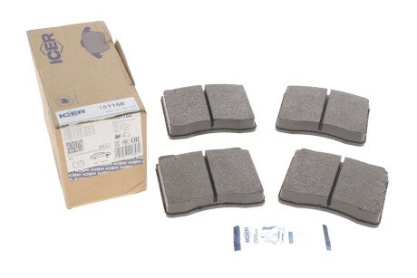 Тормозні (гальмівні) колодки icer 181158