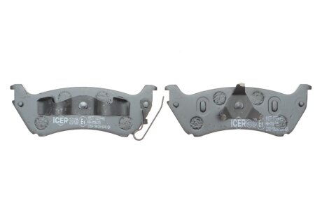 Тормозні (гальмівні) колодки icer 181277